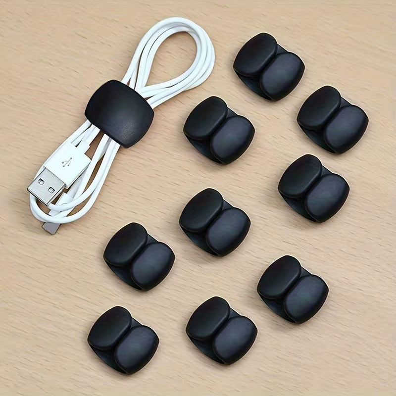 Clips range-câbles — lot de 20