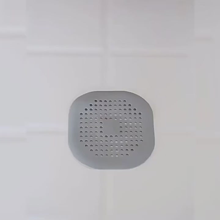 Bouchons d'évier anti-cheveux en silicone — lot de 3